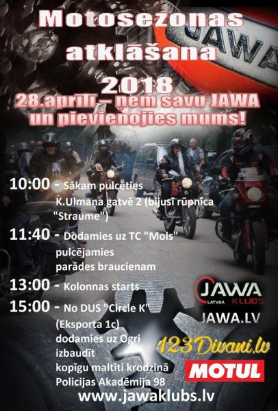 MCA-Jawaklubs- Sezonas atklāšana 2018